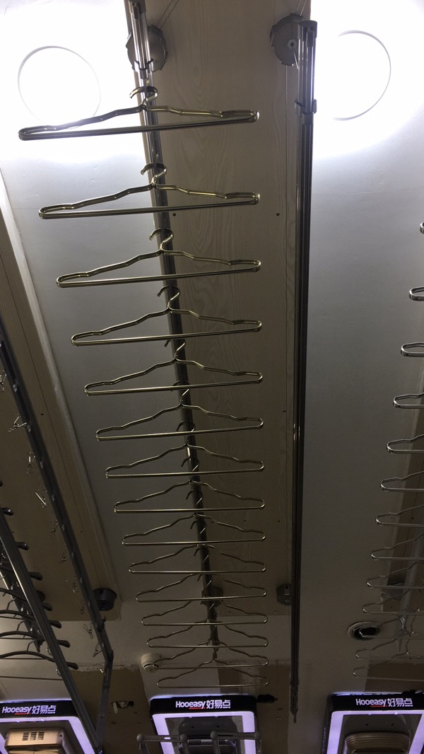 郁金香T602DR 香槟色动滑轮晾衣架